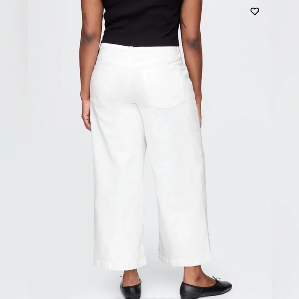 High Rise Stride Wide-Leg Ankle Jeans - Picture 7 of 7